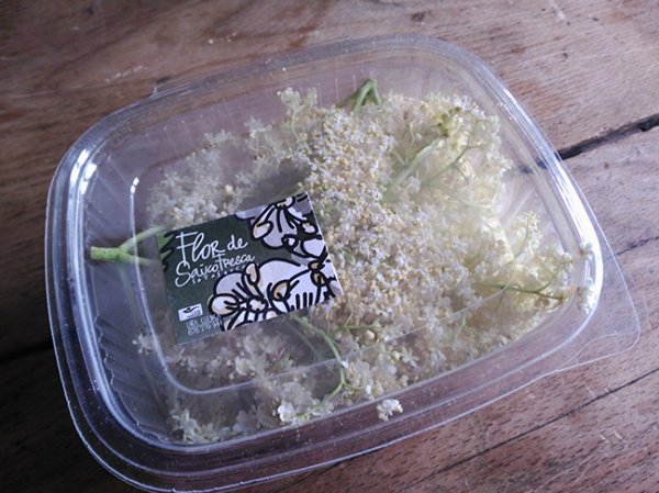 Envase de flor fresca