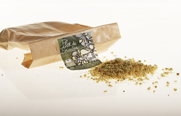 Flor seca de saúco